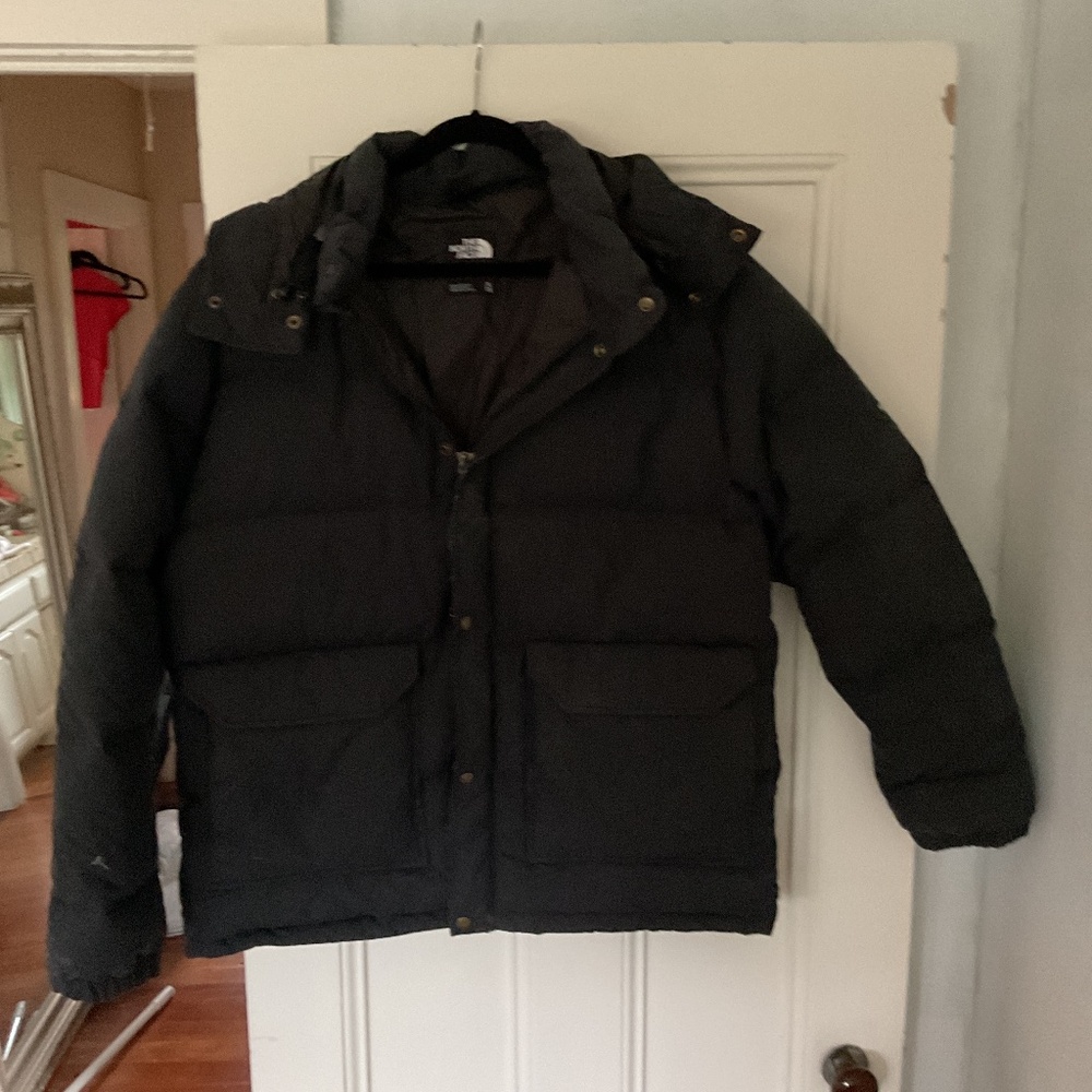 The North Face down filled men’s coat